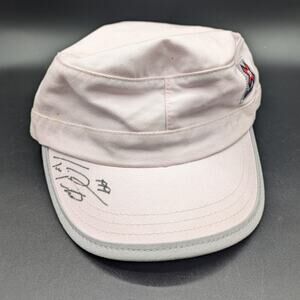 X Games Hat Cap Womens Small Medium Pink Signed Travis Pastrana Unverified